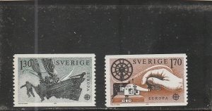 Sweden  Scott#  1278-1279  MNH  (1979 Europa)