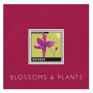 Grenada - 2013 - Blossoms & Plants - Souvenir Sheet - MNH