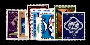 United Nations-Geneva #1-14  Single (Complete Set)