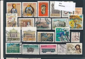 D397961 Brazil Nice selection of VFU Used stamps