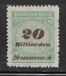 Germany inflation Sc 308 MNH L2