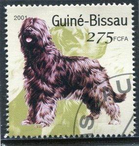 Guinea Bissau 2001 DOG 1 value Perforated Fine used VF