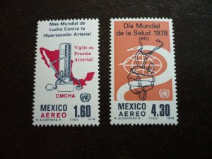 Stamps - Mexico - Scott# C559-C560 - Mint Never Hinged Set of 2 Stamps