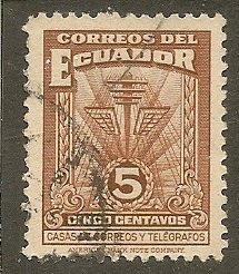 Ecuador   Scott   RA49   Symbols   Used