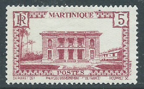 Martinique, Sc #137, 5c MH