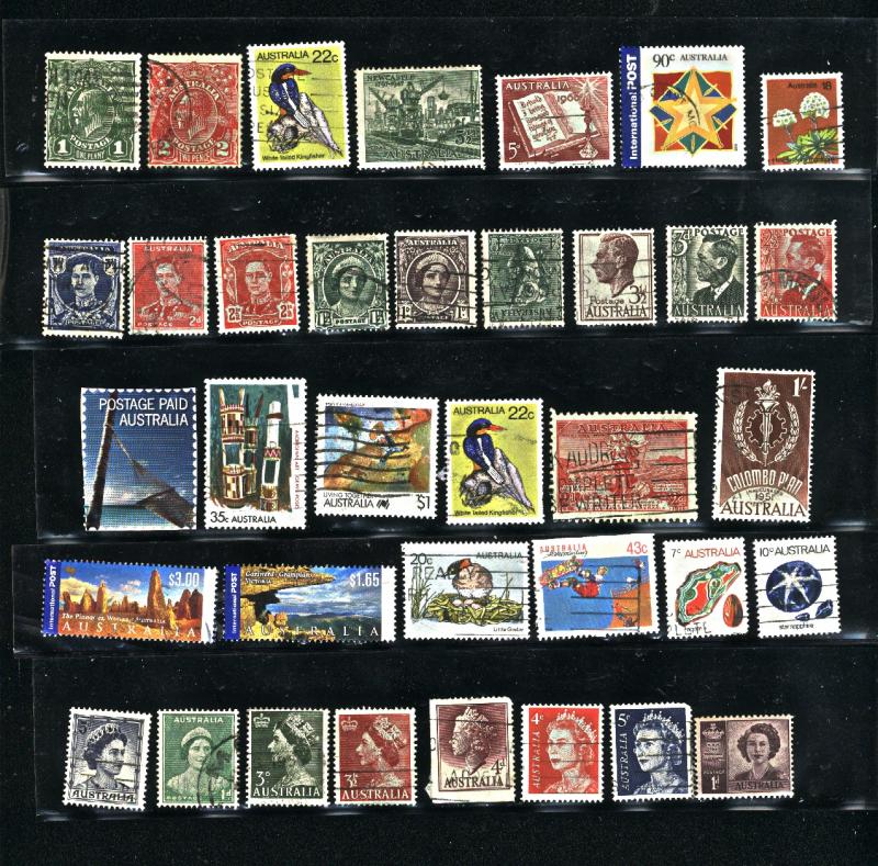 Australia 36 Mint and used  PD