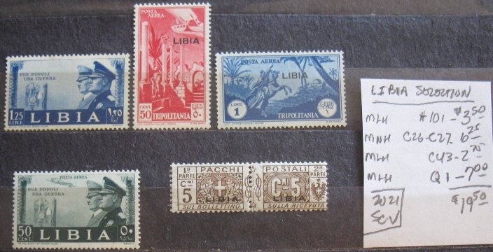 Libya Selection- SCV=$19.50