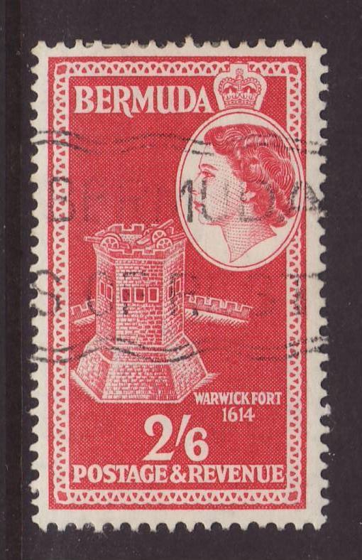 1953 Bermuda 2/6 Fine.-Used