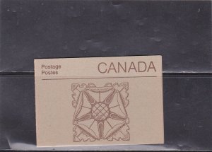 CANADA  BOOKLET # 88 B