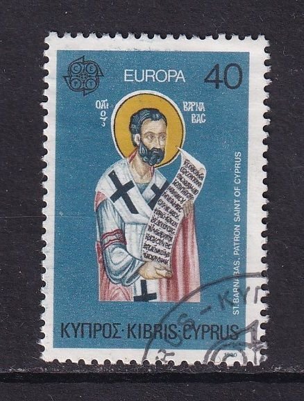 Cyprus  #533   used  1980  Europa   40m