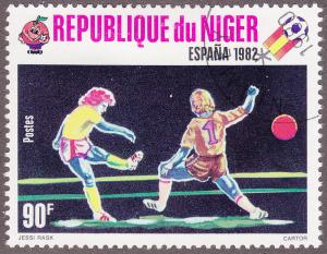 Niger 523  World Cup Soccer 1980