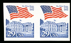 US #2609b IMPERF PAIR,  VF/XF mint never hinged,   a super select error,  Won...