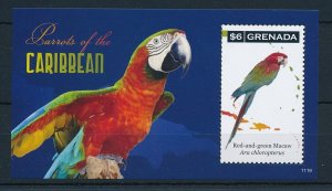 [31732] Grenada 2011 Birds Oiseaux�Uccelli  Souvenir Sheet MNH