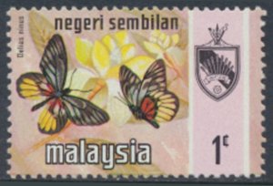 Negri Sembilan  SC# 85 MVLH  Butterflies see details & scans