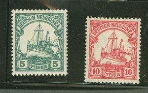 German New Guinea #21/22 Unused Single