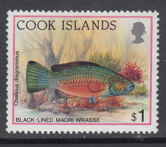 Cook Islands 1080 Fish MNH VF