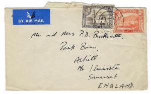 1946 British Aden To Great Britain Cover (CC54)