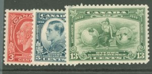 Canada #192-194 Unused Single (Complete Set)