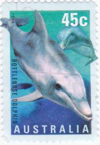 Australia 1998 Planet Ocean Dolphin 45c 