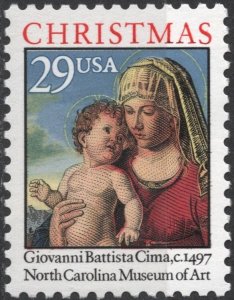 SC#2789 29¢ Madonna & Child Single (1993) MNH