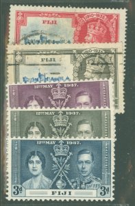 Fiji #110-111/114-116  Single (Complete Set)