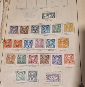 Huge Old Collection Of Europe Stamps. Austria, Germany, Monaco, Chzec used #1079