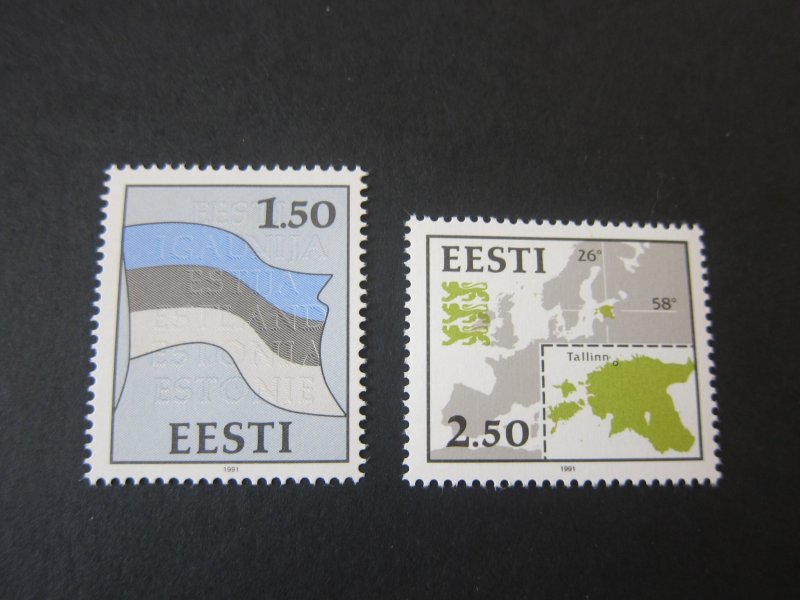 Estonia 1991 Sc 209-10 set MNH