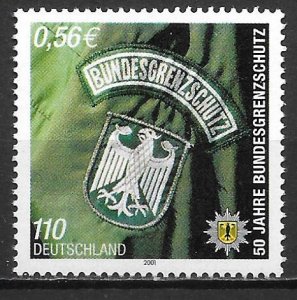 Germany 2119 50th Border Police single MNH