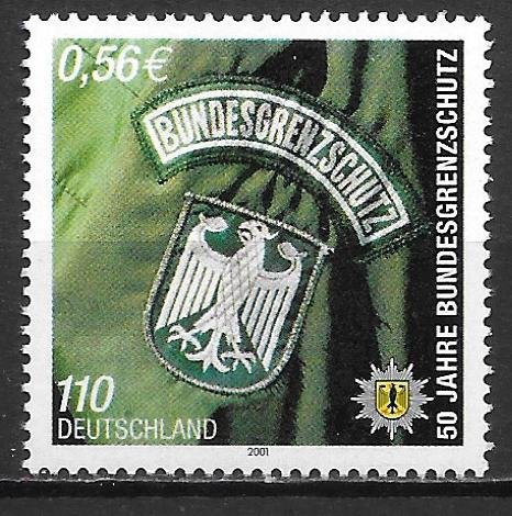 Germany 2119 50th Border Police single MNH