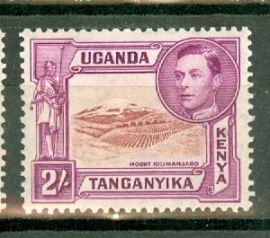 Kenya Uganda Tanganyika 81a MNH CV $110