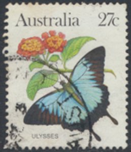 Australia   SG 791  SC# 875   Used  Butterfly  see details & scans