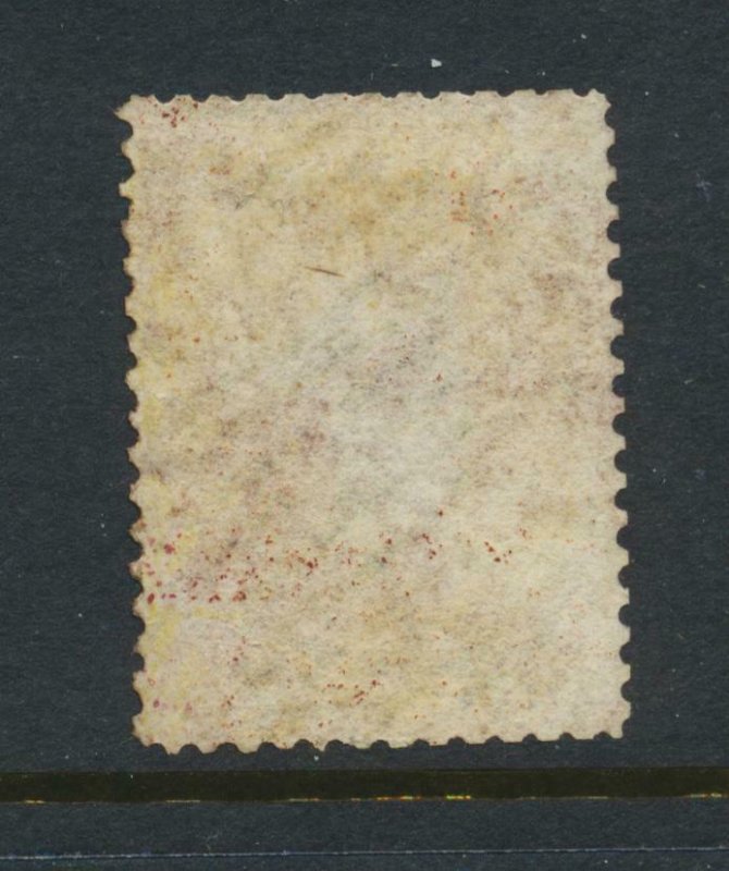 CEYLON 1862, 5d PERF 13 LIGHT BROWN, VF USED SG#40 CAT£150 (SEE BELOW)