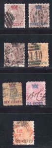 MOMEN: MALAYA STRAITS SG #2/9 1867 USED £970 LOT #66380
