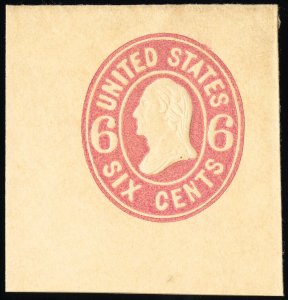 US Stamps # U63 Cut Square Mint XF