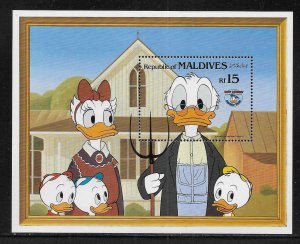 Maldive Islands 1048 Disney 50th Donald Duck MNH c.v. $5.00