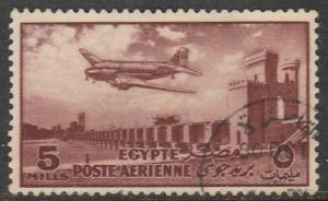 Egypte  1953  Scott No. C65 (O) Poste aériennbe