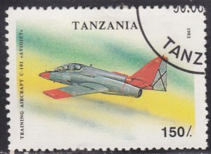 Tanzania 1165 Aircraft 1993