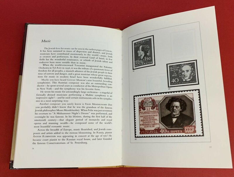 Great Jews in Stamps, by Arieh Lindenbaum 