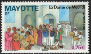 MAYOTTE 2006 Moulidi Dance; Scott 228; MNH