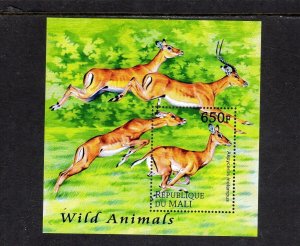 MALI 2000 WILD ANIMALS MINT VF NH O.G S/S (3MA)