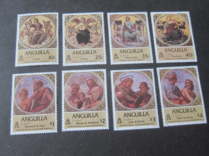 Anguilla 1984 Sc 569-76 Christmas Religion set MNH