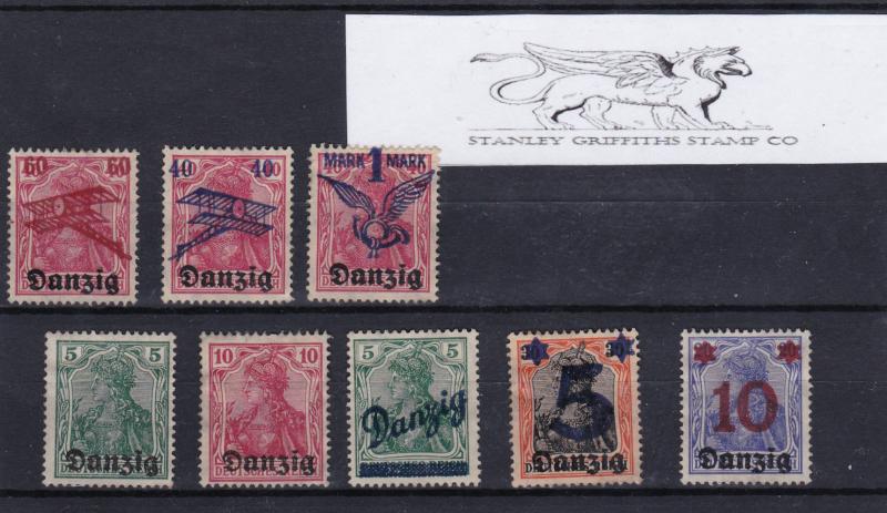 DANZIG STAMPS