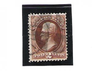 U.S. Scott #146 Used 2c Jackson stamp   2018 CV $17.50