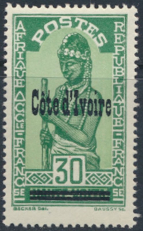 Ivory Coasts    SC# 103 MLH  Upper Volta OPT  see details & scans