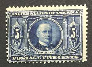 MOMEN: US STAMPS #326 MINT OG NH LOT #35075