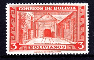 Bolivia 1943 Pulacayo Mine Entrance 3b Mint MNH SC 296