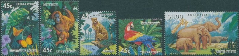 Australia 1994 SG1479-1483 Zoos set MNH