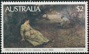 Australia 1981 SG778 $2 Wallaby Track painting MNH