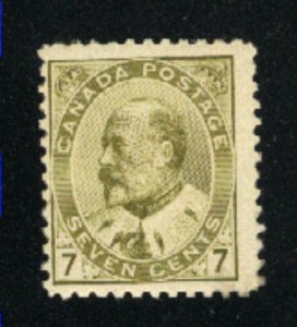 Canada #92   -1   Mint NH  PD