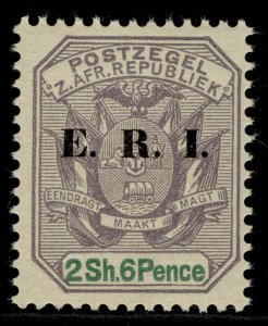 SOUTH AFRICA - Transvaal EDVII SG242, 2s 6d dull violet & green NH MINT. Cat £13 